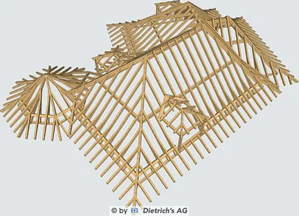 Gotowa konstrukcja drewniana